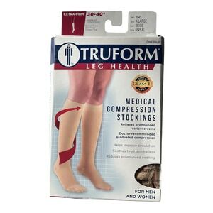 Truform - Medical Compression Stockings (30-40 mmHg XL) - Beige